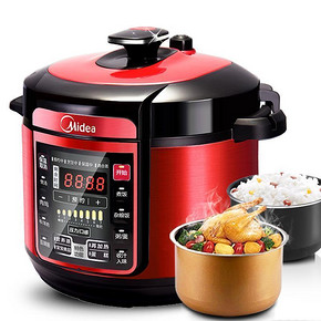 Midea 美的 MY-QC50A5电压力锅双胆 5L  199元包邮(319-120券)