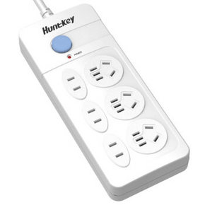 航嘉（Huntkey）大白603 6位1.8米总控开关 19.9元
