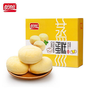 盼盼 蒸蛋糕 奶香手撕软面包 1000g 29.9元包邮(39.9-10券)