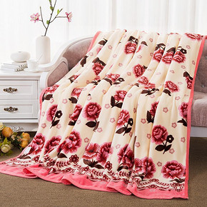 尚珂 夏季空调毯珊瑚绒毯子 100*150cm 9.9元包邮(19.9-10券)