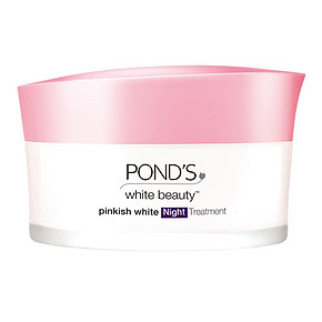 PONDS 旁氏 亮采净白系列 粉润白皙修护晚霜 50g 35元