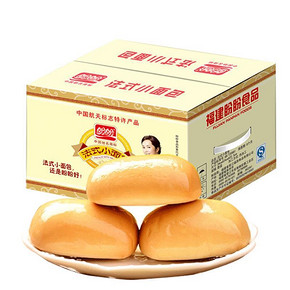 盼盼食品 法式小面包 整箱装 2000g+亲手撕面包800g 39.9元包邮