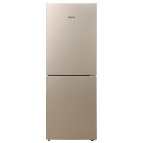 SIEMENS 西门子 电脑温控双门冰箱 浅金色 268升 2499元包邮