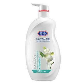好迪 活力花香保湿滋润沐浴露 750ml 12.9元