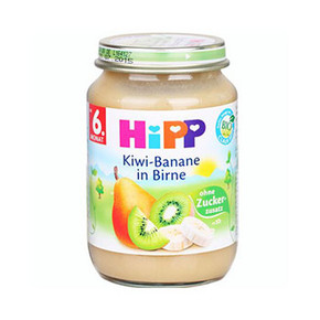 白菜价# HIPP 喜宝 有机猕猴桃香蕉梨果泥  190g 1元