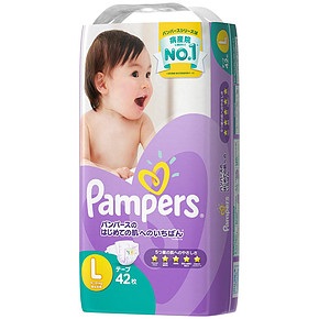 Pampers 帮宝适 紫版 纸尿裤 L42片*3包 189元包邮