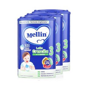 Mellin 美林 婴幼儿配方奶粉 3段 800gx6罐 537元(516+61-40券)