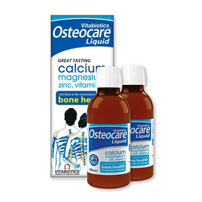 英国 Vitabiotics Osteocare 钙镁锌营养液 200ml X2件 106元(47.5X2+11.3)