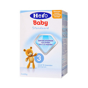 荷兰 Herobaby 天赋力 婴儿配方奶粉3段 800g 76元包邮(68+8)