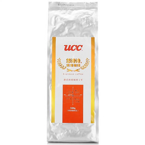 UCC 悠诗诗 意式烘焙咖啡豆1号 500g 49元(可99-50)