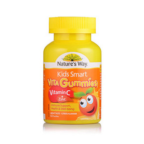 nature’s way 佳思敏 儿童维生素c+锌软糖 60粒*2瓶 110.7元包邮(99选2+11.7)