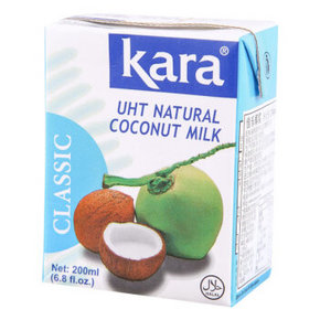 佳乐 kara 椰浆 印尼风味 200ml *3 折14元(19.9，3件7折)