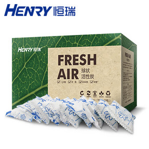 白菜价# 恒瑞 家用除醛椰壳竹炭活性炭包 70g*10包 拍下3.9元包邮