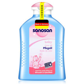 哈罗闪（sanosan）婴儿柔润护肤油 200ml  折58元(199-100)