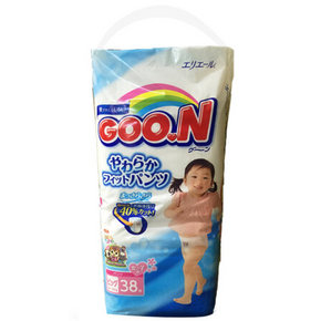 大王 GOO.N 维E系列 婴儿拉拉裤 XL38片 84.6元(75+9.6)
