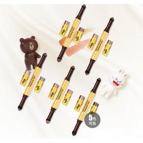 萌熊驾到# 谜尚 Line Friends 布朗熊 限量双头眼影棒 1g*2 79元(2件包邮)