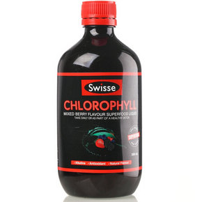 Swisse 梅子味叶绿素液 抗氧化 500ml  49元