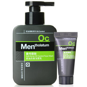 曼秀雷敦 控油抗痘洁面乳150ml+啫哩7g 折25元(49.9，199-100)