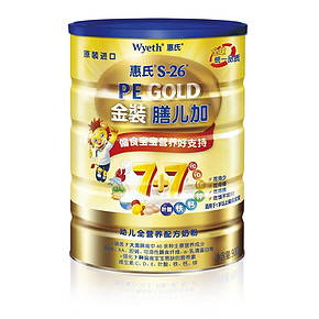 Wyeth 惠氏 金装膳儿加幼儿全营养配方奶粉 900g 109元包邮