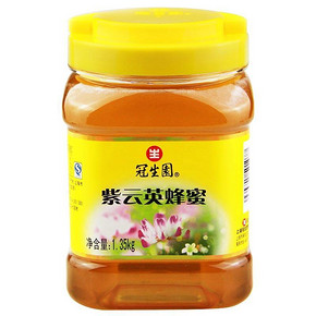 冠生园 紫云英蜂蜜 1350g 折25.9元(50.9，199-100)