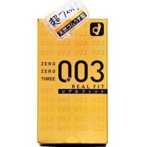 日本进口 冈本 003超薄黄金装避孕套 10片x3盒 141元(126+15元税)