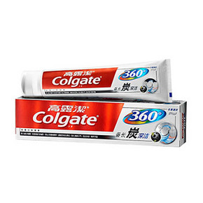 Colgate 高露洁 360°备长炭深洁牙膏  120g 9.9元
