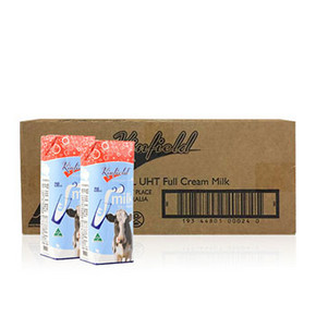 Kinfield 金菲尔德 全脂牛奶 250ml*24盒 34.1元(29.9+4.2)