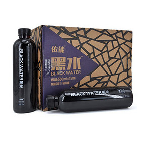 依能 黑水 果味饮料 蓝莓味 500ml*15瓶 39.9元