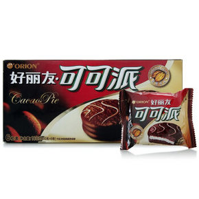 Orion 好丽友 可可派6枚 180g*10盒 49元(99-50券)