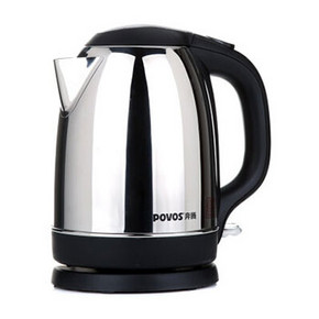 微信端# POVOS 奔腾 S18740 不锈钢电水壶 1.7L 49元