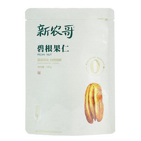 新农哥 坚果炒货 碧根果仁 100g 折8.5元(16.8，199-100)