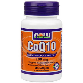 NOW 诺奥 辅酶Q10 100mg 50粒*2瓶 79.8元包邮(216-100-50+13.8)
