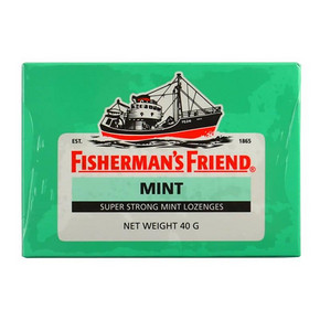 限地区# 英国 Fisherman's Friend 渔夫之宝 润喉糖 特强薄荷味 40g 6.18元