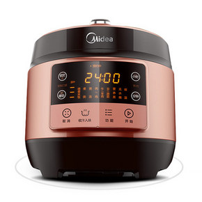 前1000名# 美的 MY-QC50B9 双胆5L电压力锅 18日0点 179.5元(359返179.5)