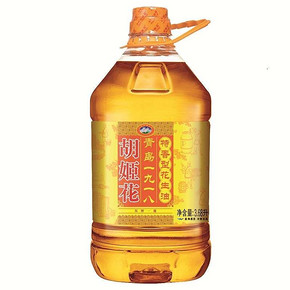 胡姬花 特香型花生油3.68L+凑单 49.6元包邮(99.6-50券)