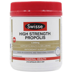 澳洲 Swisse 高浓度蜂胶软胶囊 2000mgx210粒 91.5元(99，2件95折)