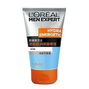 欧莱雅 男士劲能醒润洁面啫喱100ml 20元