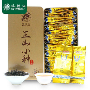 瑞福仙 浓香正山小种红茶 150g 18元包邮(48-30券)