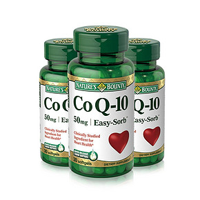 自然之宝  辅酶Q10软胶囊 50mg*30粒*3瓶 18日 0点 26元(29+2-5券)