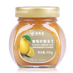 恒寿堂 蜂蜜柠檬茶 300g 折5.9元(9.9x10-40券)