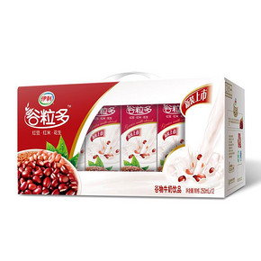 伊利 谷粒多 谷物牛奶饮品 250ml*12盒*2箱 36元包邮(72-36)