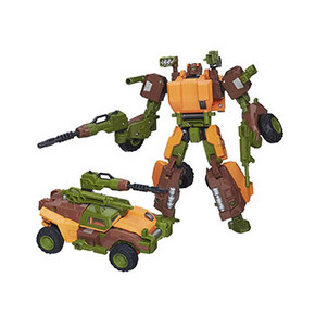 限地区# Hasbro 孩之宝  变形金刚  航行家级 路霸 绿橙 49元