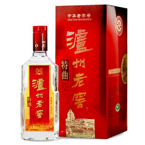 限地区# 泸州老窖 特曲52度 浓香型白酒 500ml 赠浓香42度 500ml 159元包邮
