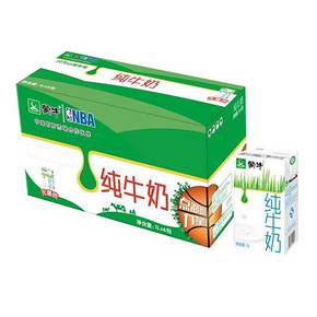 蒙牛 纯牛奶无菌砖 1000ml*6盒 折53元(56X2-50券)