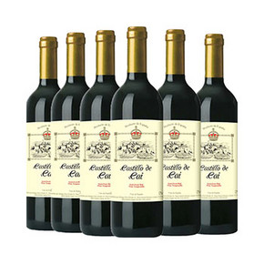 微信端# 西班牙进口 凯恩城堡半甜红葡萄酒 750ml*6瓶 87元