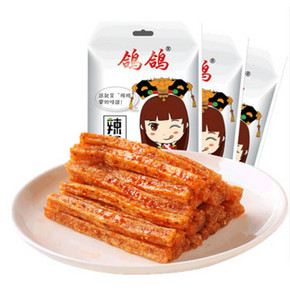 吃货囤货# 鸽鸽 辣条189gX2包 5.8元包邮(15.8-10券)