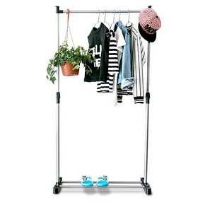 前10秒# 佛罗伦 单杆式简易晾衣架 21点 19.6元返9.8元