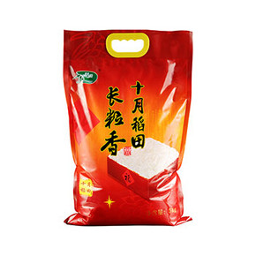十月稻田 2015新米 长粒香大米 东北大米 5kg 折29元(39，99-30)