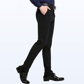 前6秒半价# W2X 免烫弹力修身男士小脚裤 多色可选 118返59元