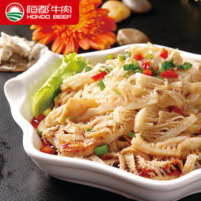秒杀预告# 恒都 家庭方便私房菜 爽口牛百叶 150g 13点 0.01元包邮